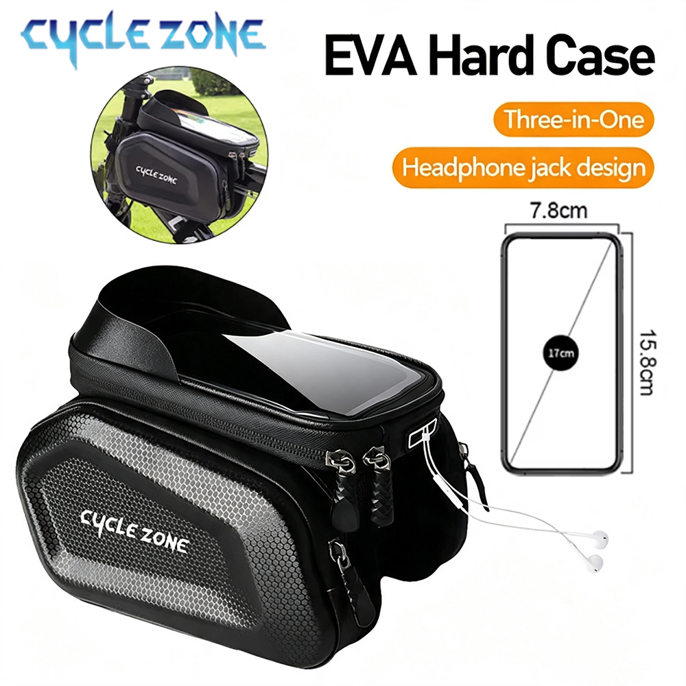 Phone Zone Accessories & Repair Lake Charles La - Fietstassen Touchscreen Waterdichte telefoonhoes Houder Fietsvoorframe