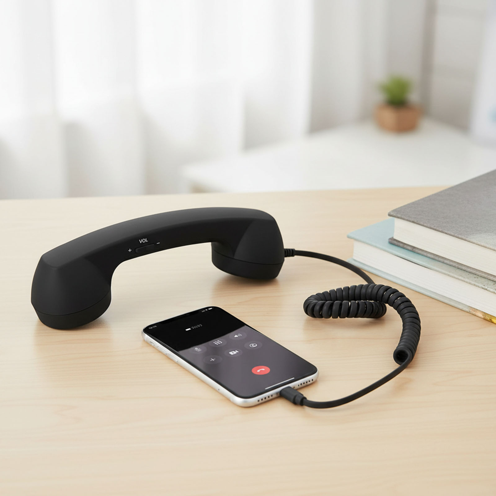 Retro Handset Phone - Retro telefoonhoorn Type-C telefoonheadset Draagbare vintage