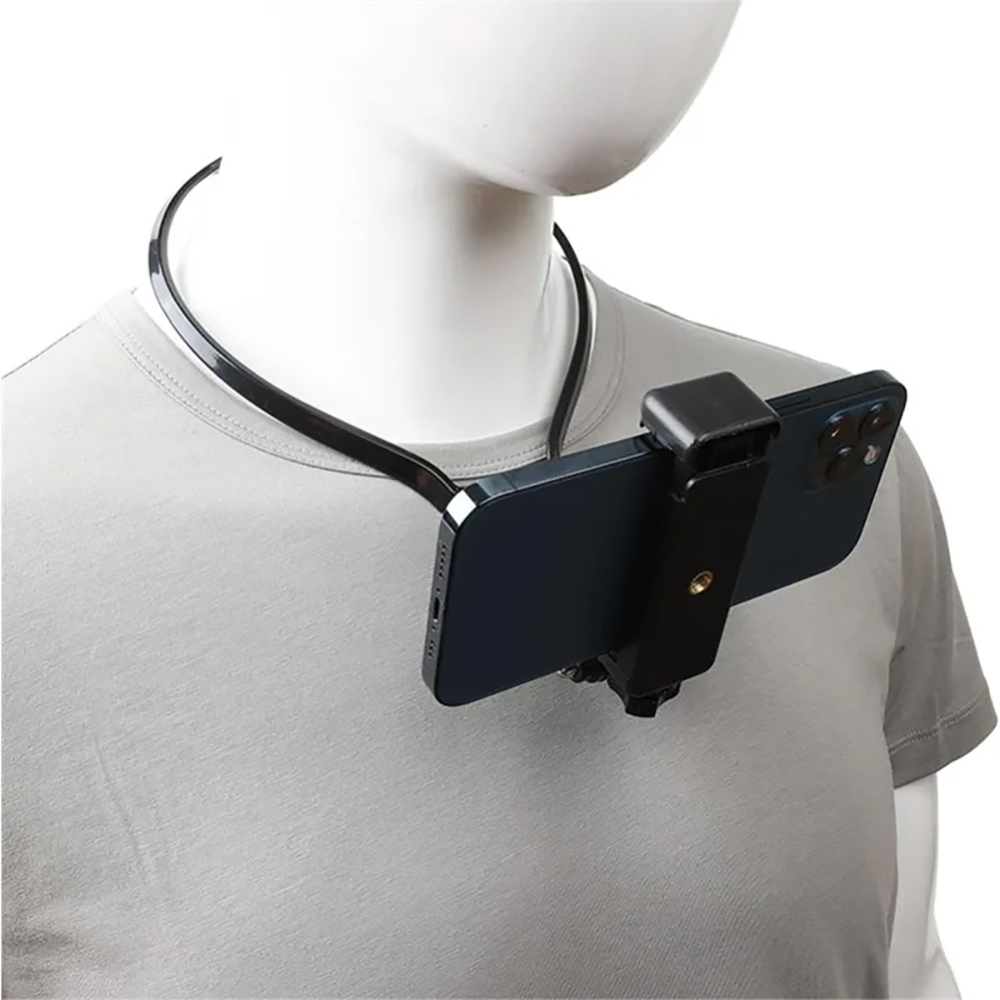 Neck Hanging Phone Holder - Universele handsfree nekhangende draagbare telefoonhouder, verstelbare