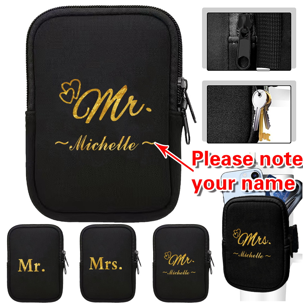 Phone Accessories And Names - Aangepaste naam draagbare waterfles tas buitensportaccessoires