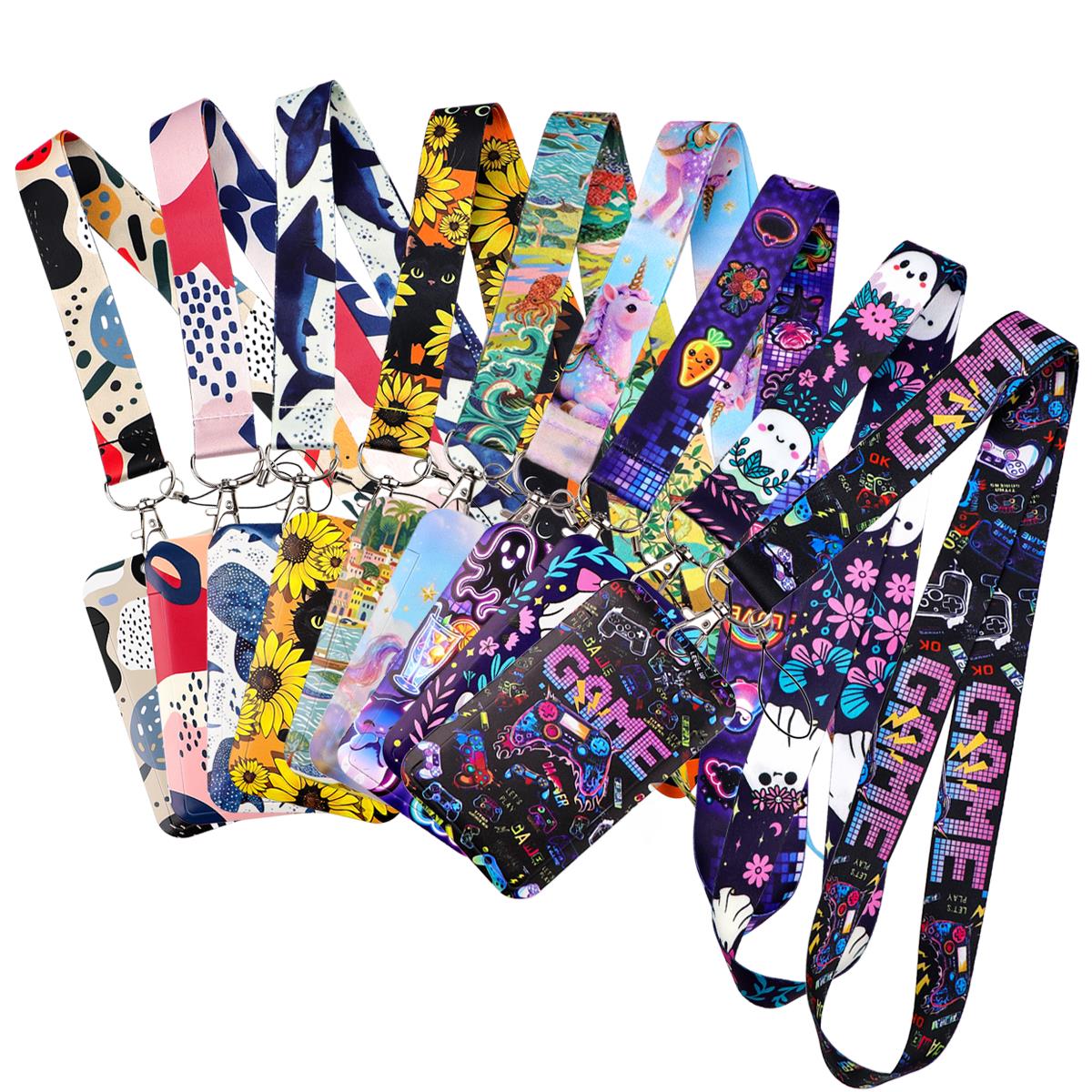 Neck Hanging Phone Holder - Cartoon Game Eenhoorn Lanyard Halsband Sleutelhanger