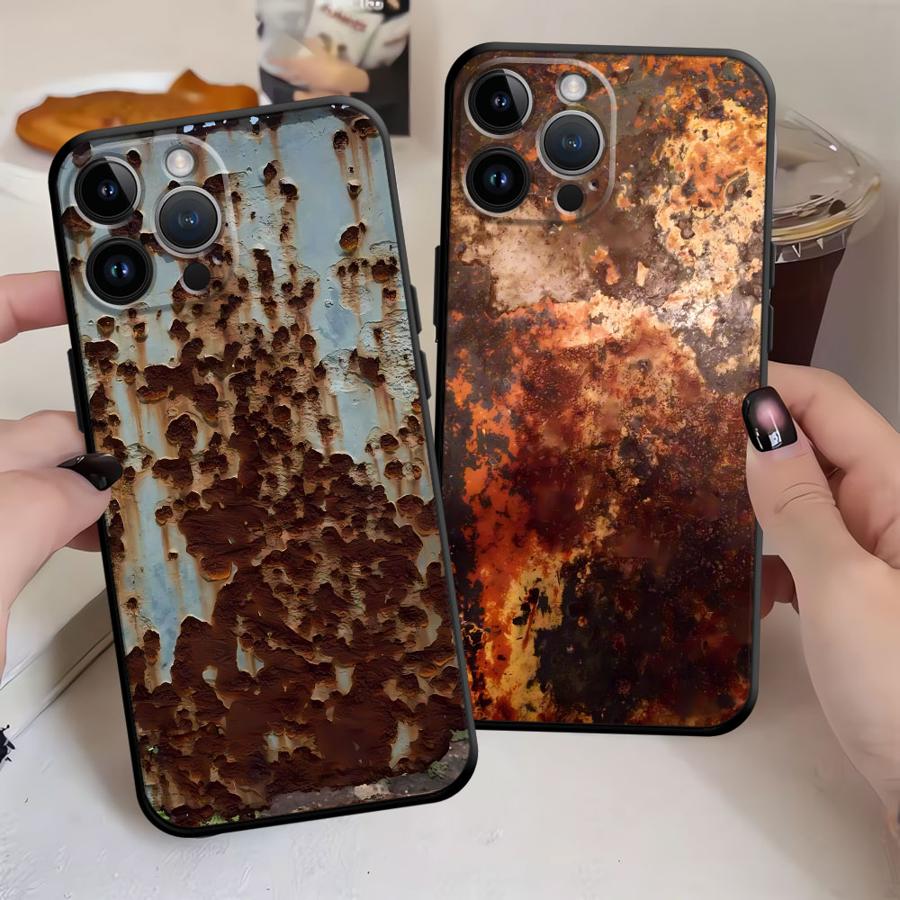 Phone Accessories To Sell - Retro Roest Ontwerp Case voor iPhone