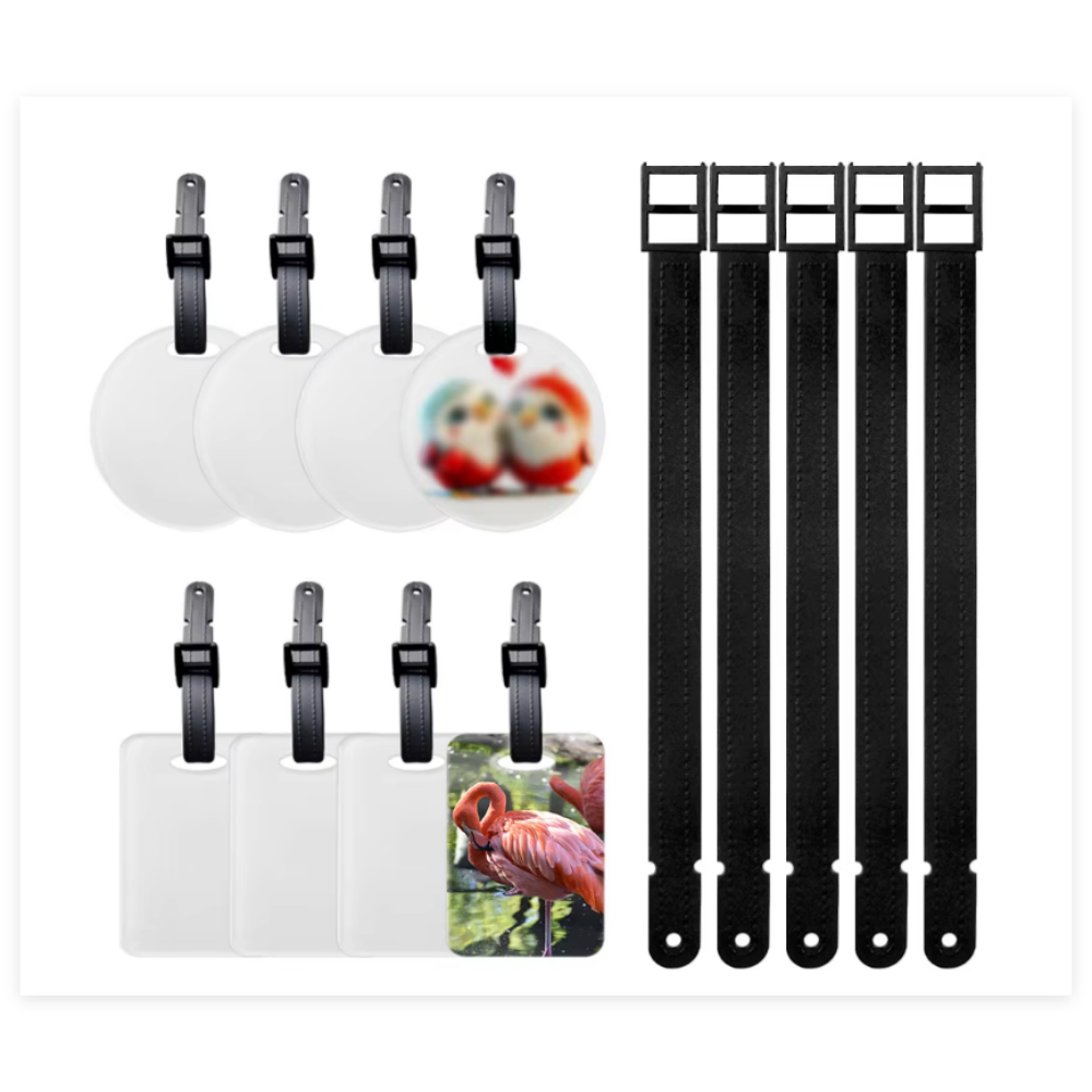 Phone Accessories And Names - 30 stuks acryl dubbelzijdige bagagelabel sublimatie