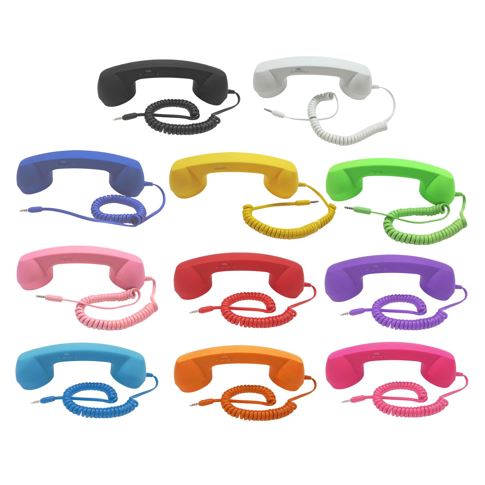 Retro Handset Phone - Retro Telefoon Handset 3.5Mm, Stijlvolle Mini