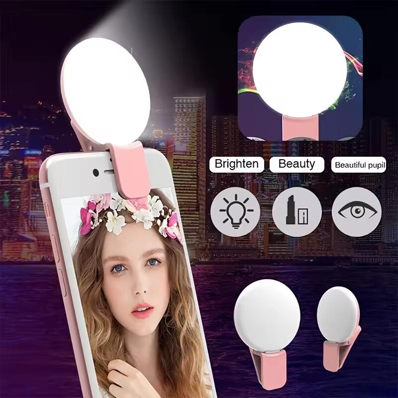 Phone Accessories Items - Draagbare LED-lamp Mobiele telefoon Mini Selfie