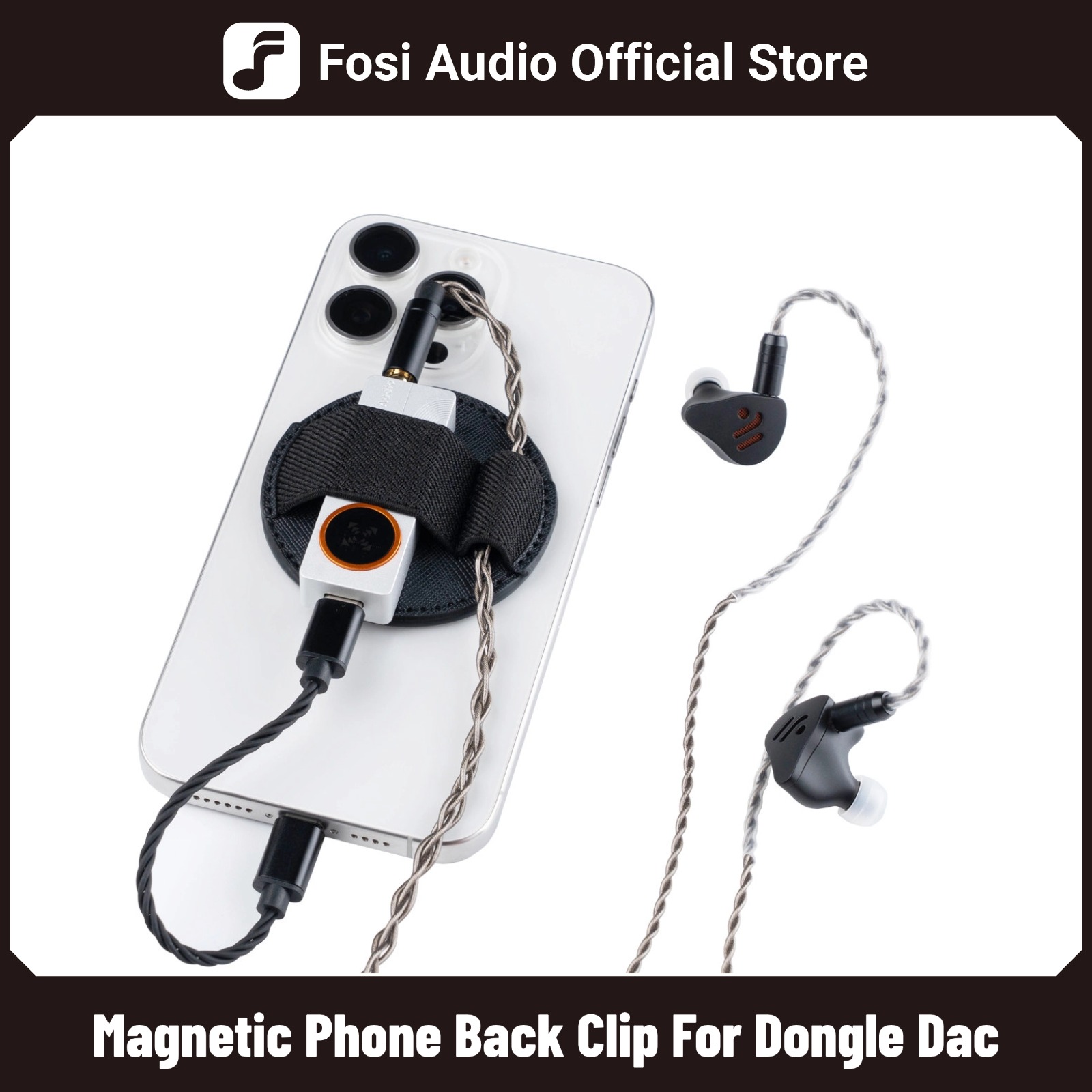 Cable Organizer Magnetic - Magnetische achterkantclip voor mobiele telefoon, magnetische