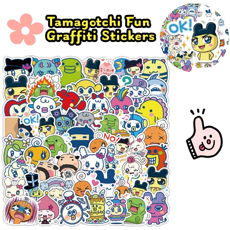 Phone Accessories Items - Japanse Tamagotchi-stickers Elektronisch huisdier Mametchi Kuchipatchi