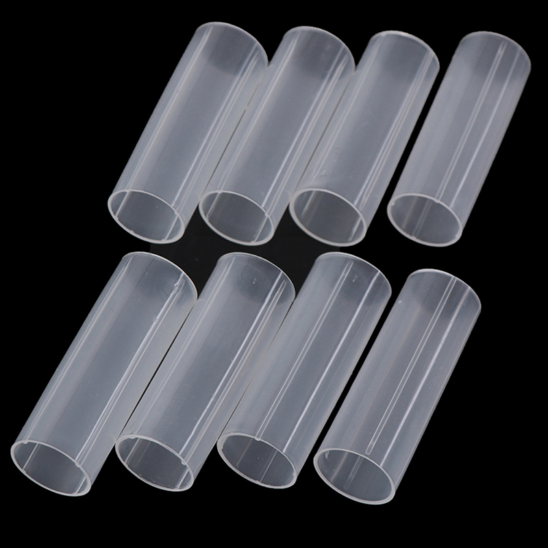 Led Flash Case - 8 Stuks 6Cm Plastic 18650 Naar