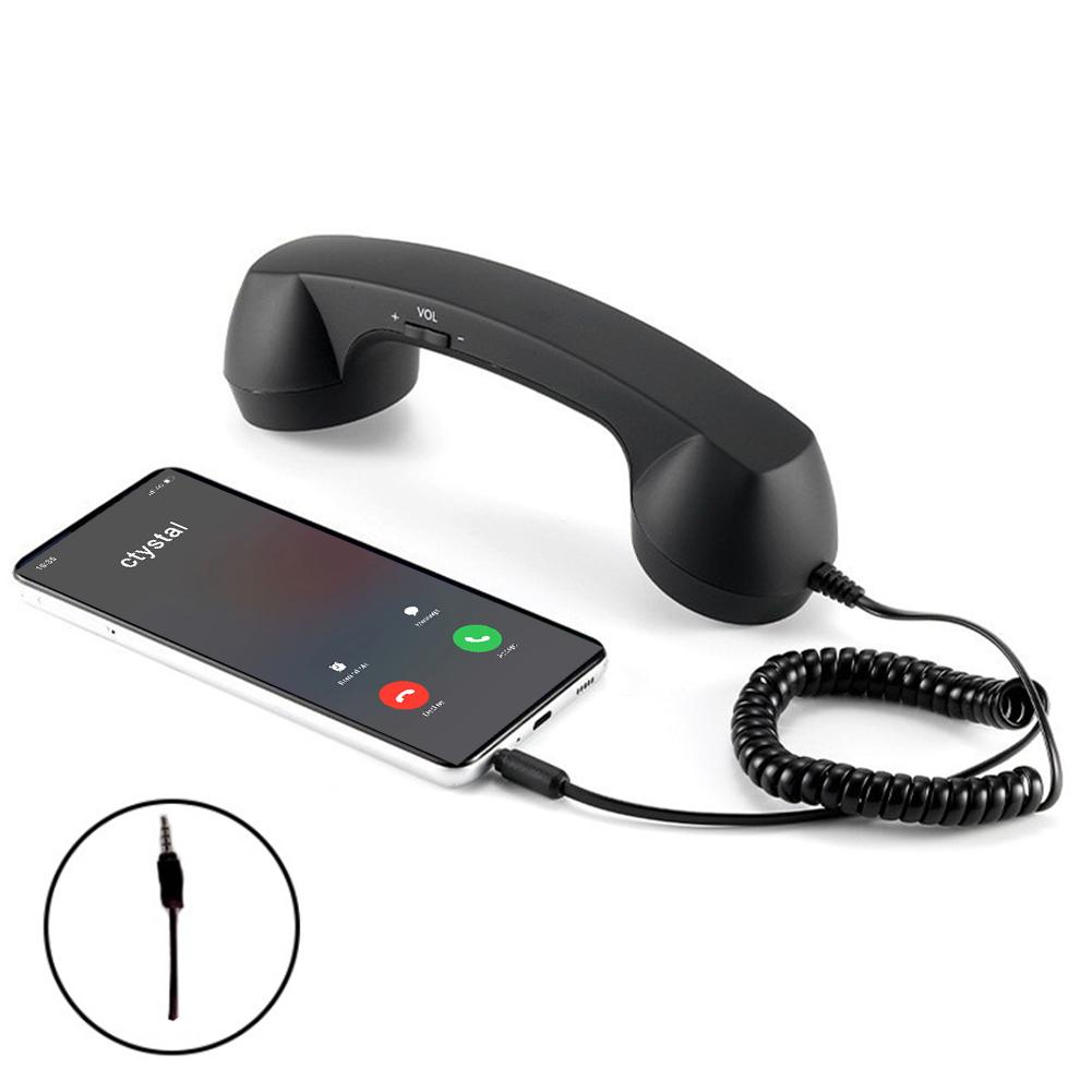 Retro Handset Phone - Type-C/3.5mm Retro Telefoon Telefoon Handset Ontvanger