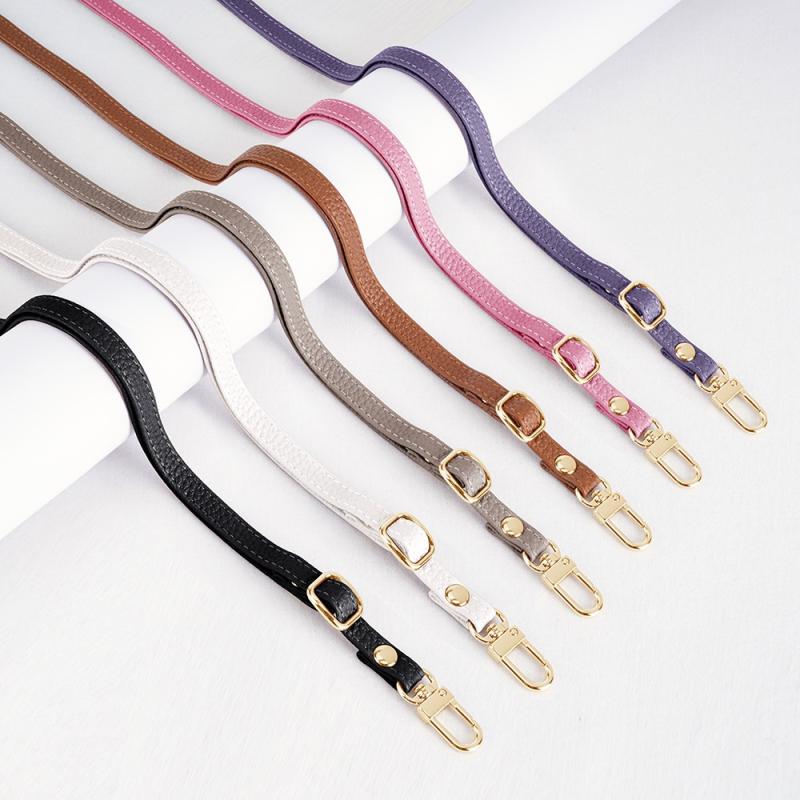 Neck Hanging Phone Holder - Universele lederen crossbody mobiele telefoon lanyard