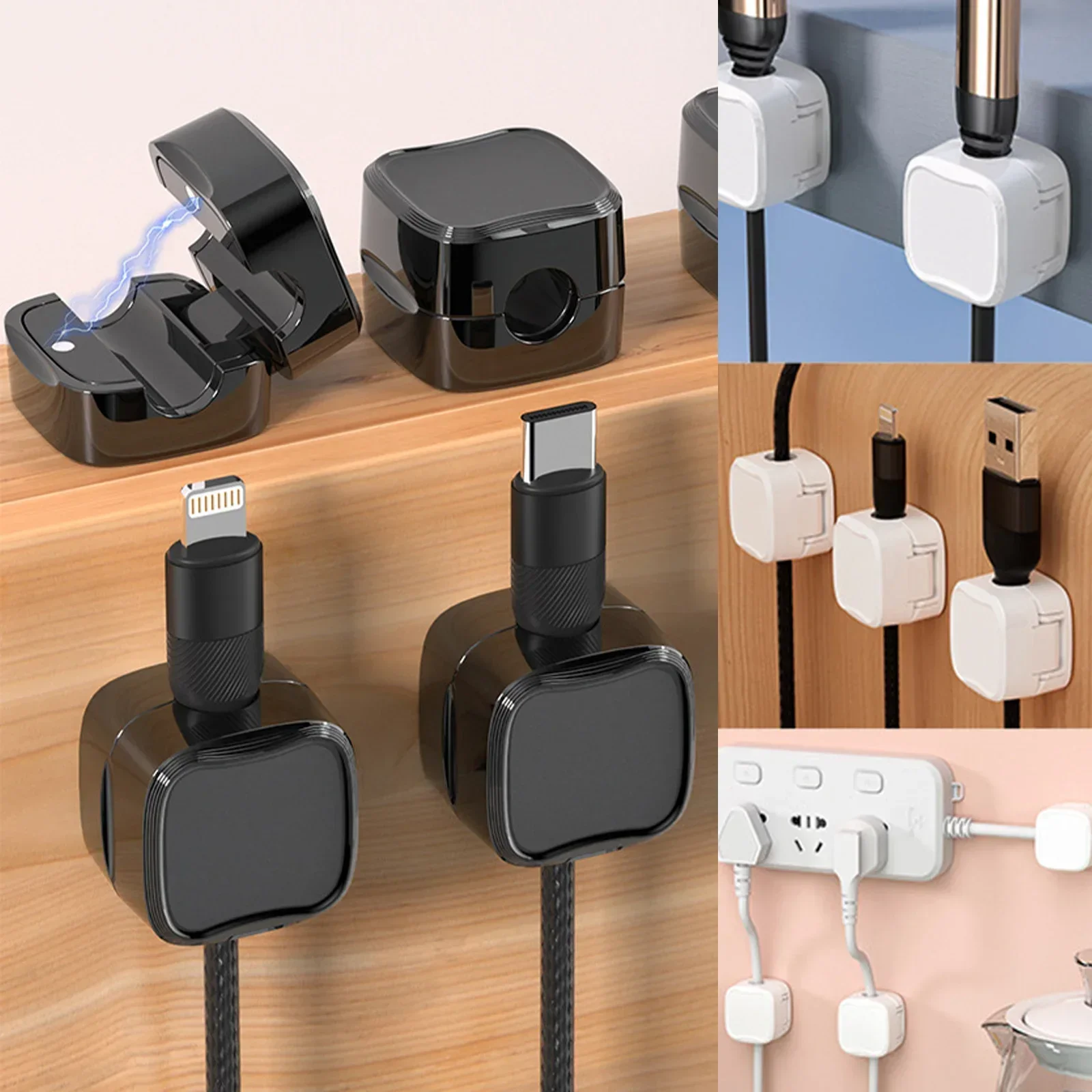 6/12/24PCS Magnetische Kabel O - Cable Organizer Magnetic recensie en prijs
