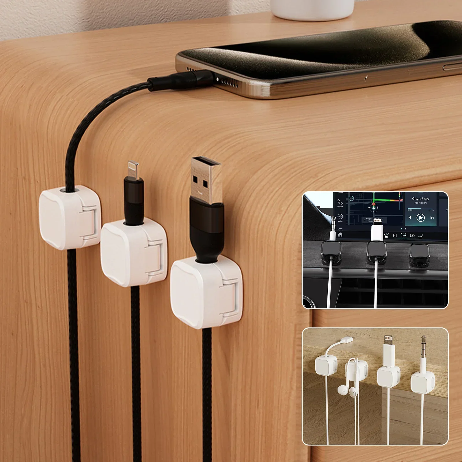 6/12/24PCS Magnetische Kabel O - Cable Organizer Magnetic recensie en prijs