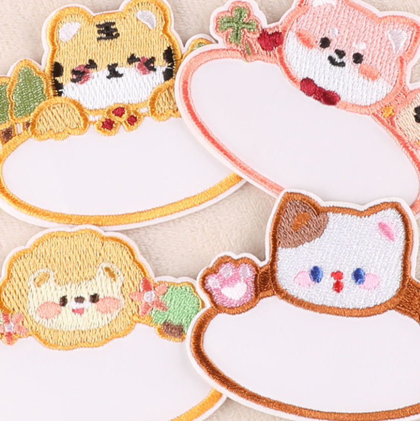 10 stuks naambadges borduurpat - Phone Accessories And Names recensie en prijs