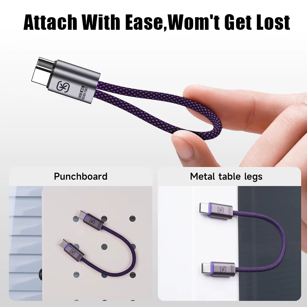 240W Magnetische Korte Kabel 0 - Cable Organizer Magnetic recensie en prijs