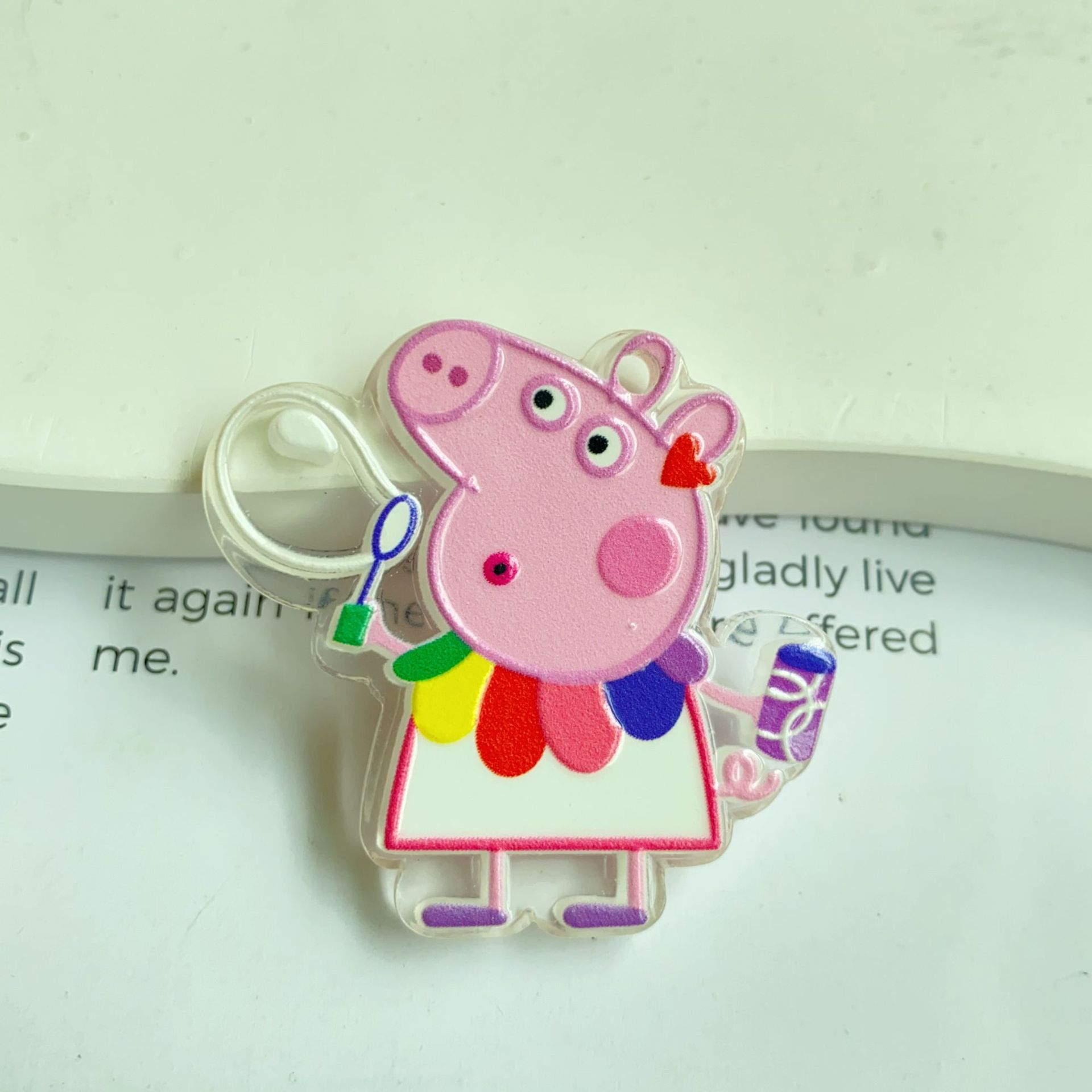 Ophanggat met heldere olie-opd - Phone Accessories Chain recensie en prijs
