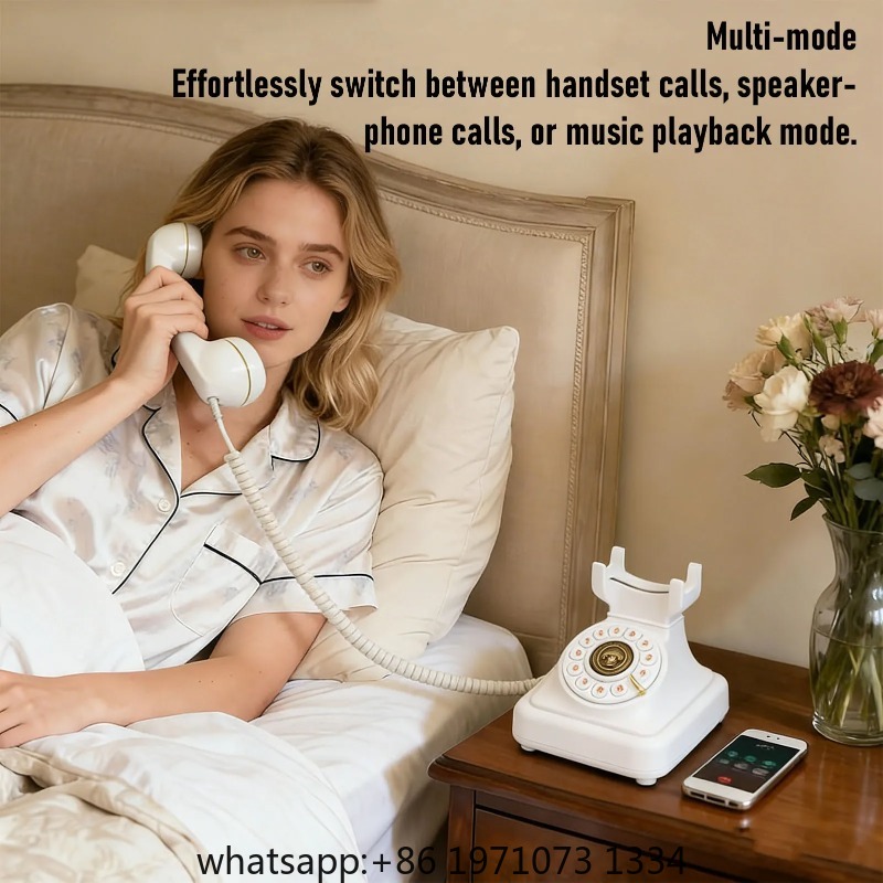 【Nieuw】Retro Bluetooth-vaste t - Retro Handset Phone recensie en prijs
