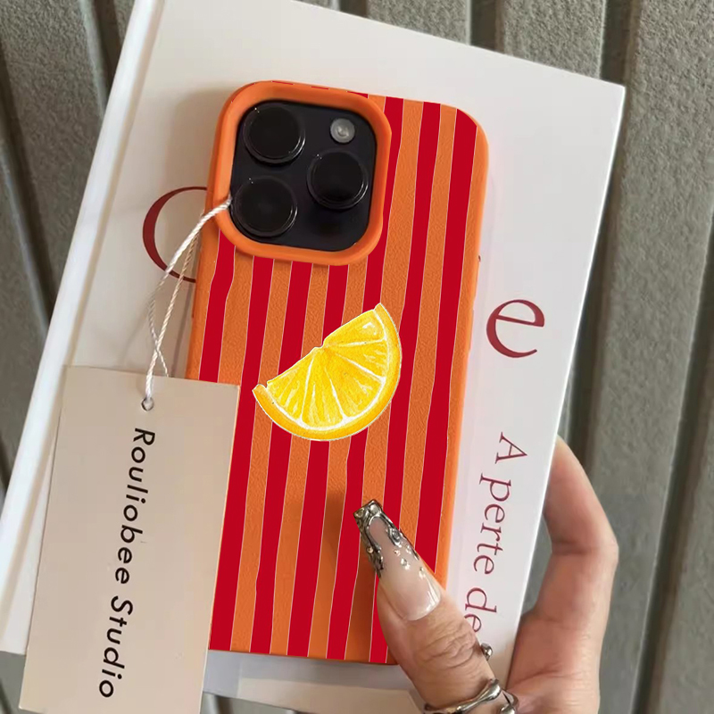 Mode Lemon Patroon TPU Silicon - Phone Accessories To Sell recensie en prijs