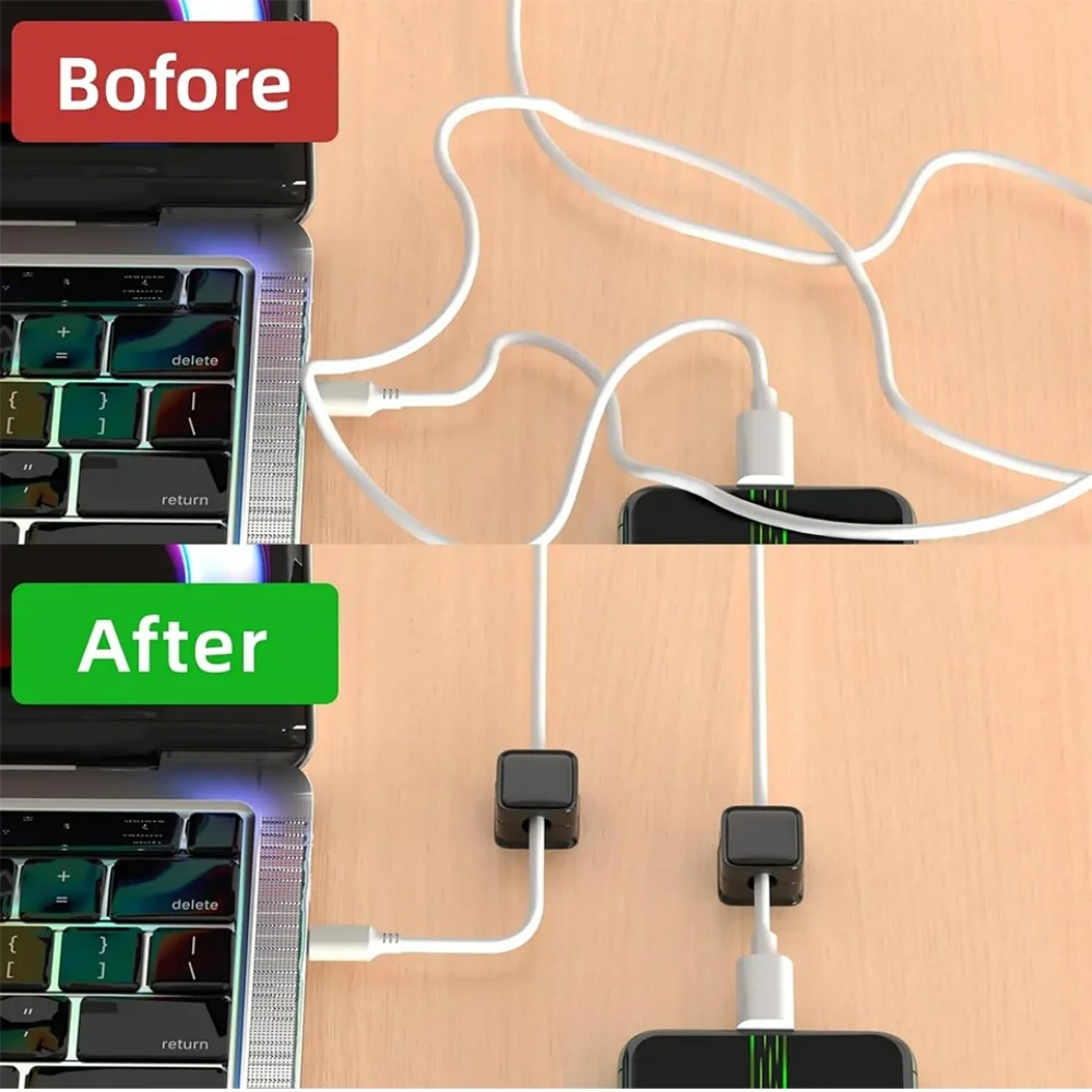 Magnetische kabelclip-organize - Cable Organizer Magnetic recensie en prijs