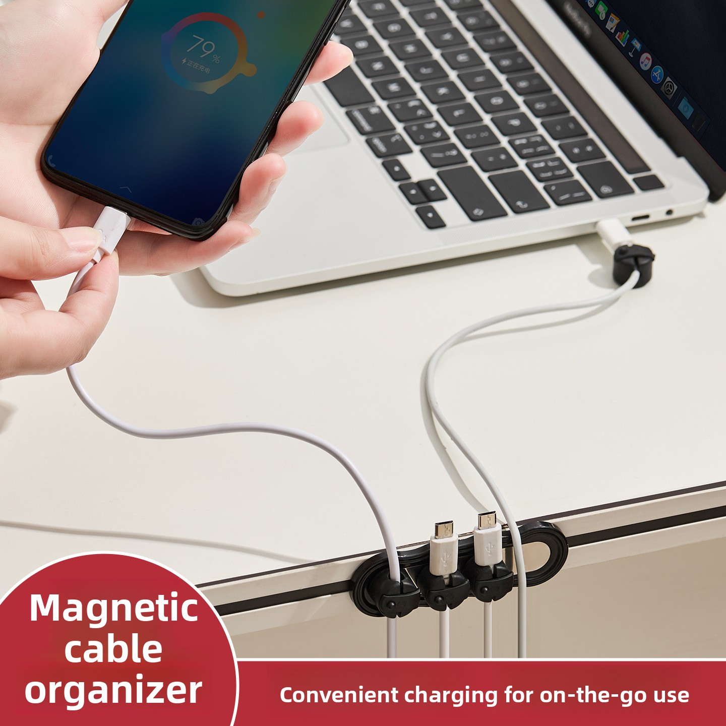 Magnetische zelfklevende kabel - Cable Organizer Magnetic recensie en prijs