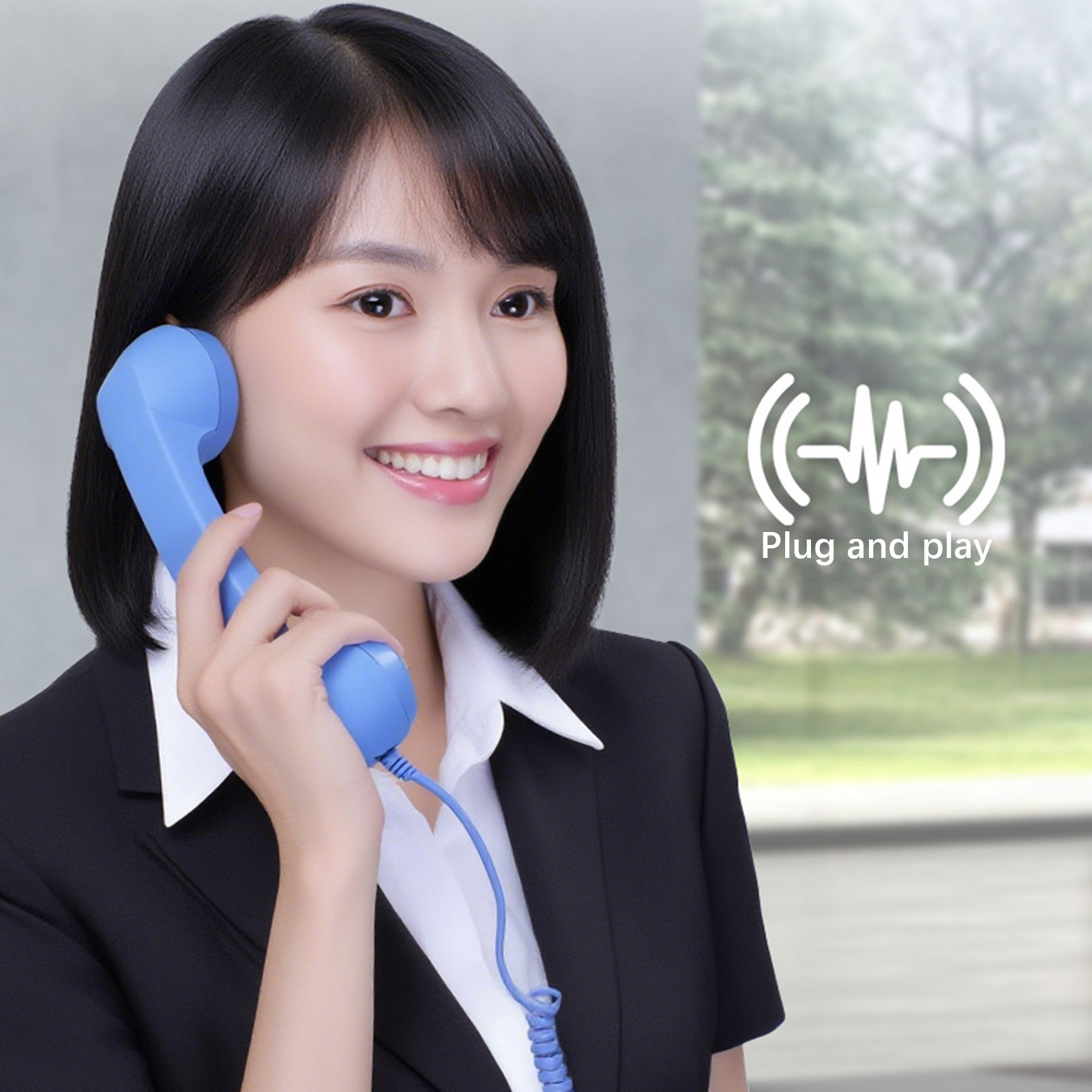 Retro Type C-telefoons Handset - Retro Handset Phone recensie en prijs