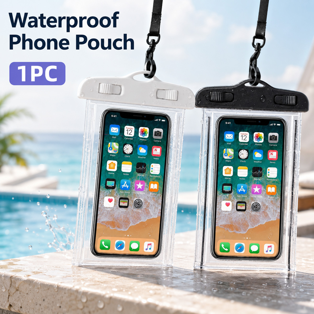 Airbag drijvende waterdichte t - Neck Hanging Phone Holder recensie en prijs