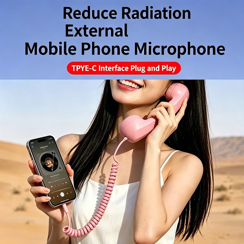 3,5 mm / Type-C Retro mobiele  - Retro Handset Phone recensie en prijs