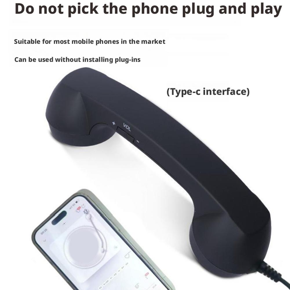 Type-C/3.5mm Retro Telefoon Te - Retro Handset Phone recensie en prijs