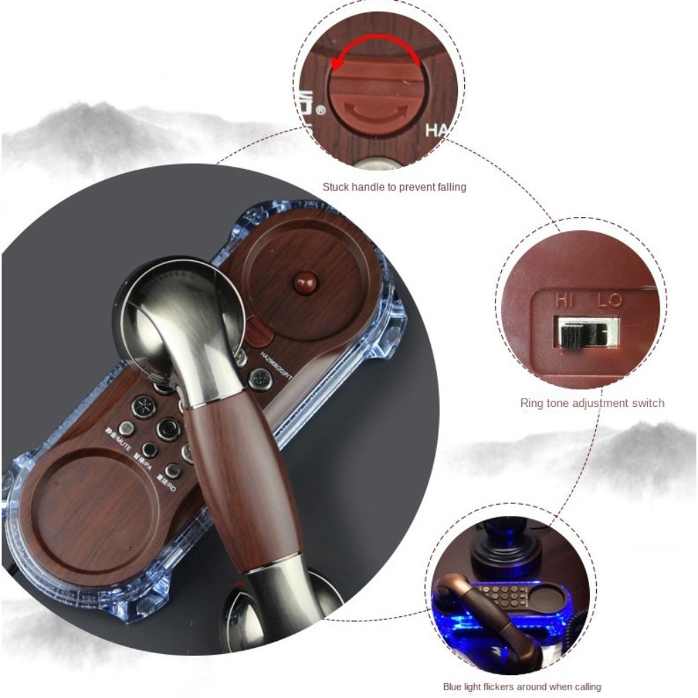 NIEUW Wandgemonteerde bedrade  - Retro Handset Phone recensie en prijs