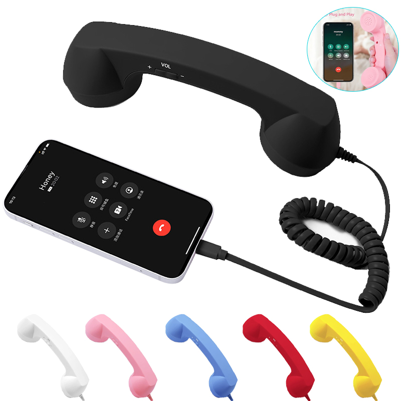 Retro telefoonhoorn Type-C tel - Retro Handset Phone recensie en prijs