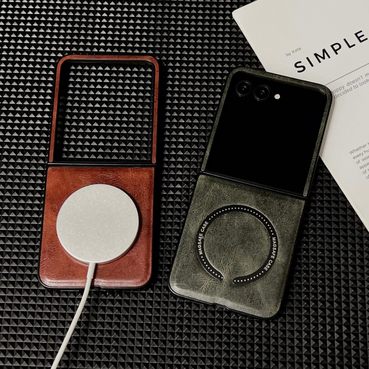 Retro effen vegan lederen magn - Retro Handset Phone recensie en prijs