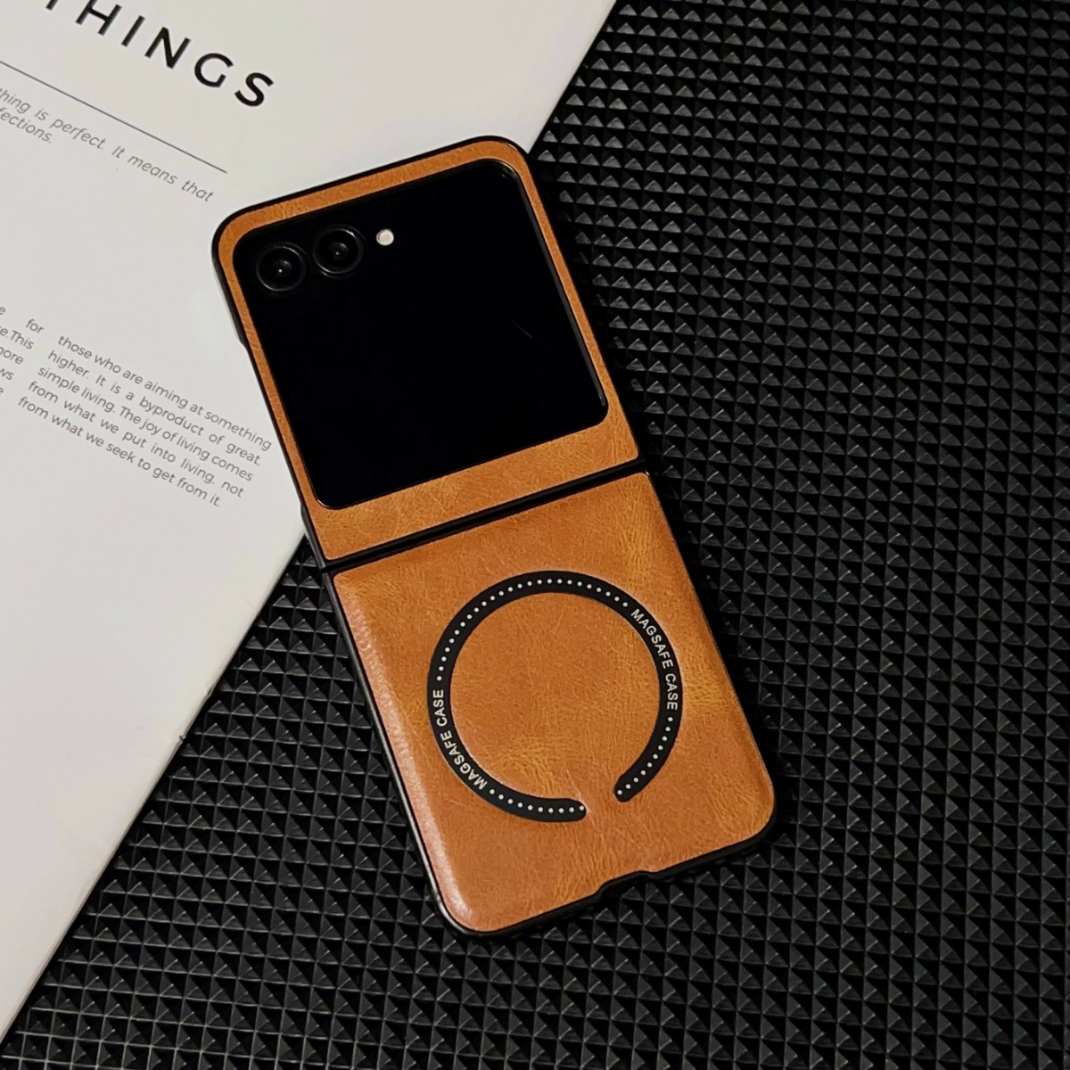 Retro effen vegan lederen magn - Retro Handset Phone recensie en prijs
