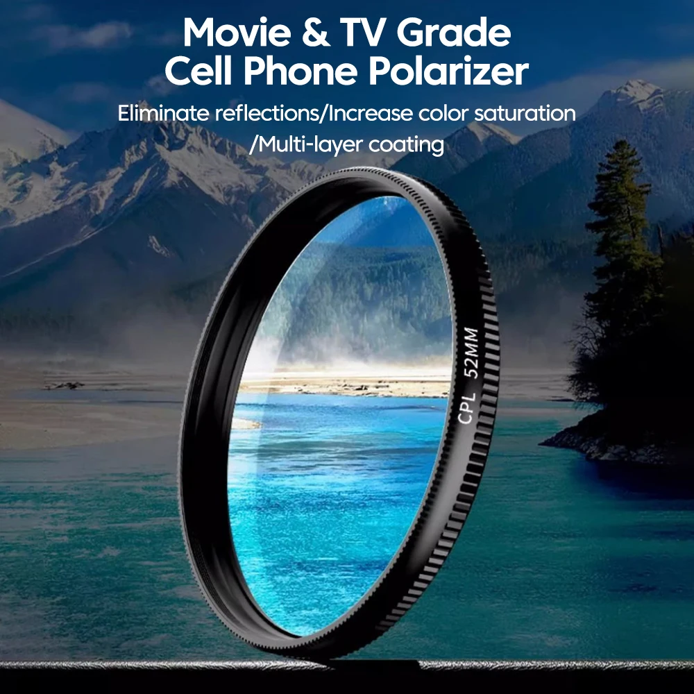 Nieuwe 52 mm CPL mobiele telef - Phone Accessories Useful recensie en prijs