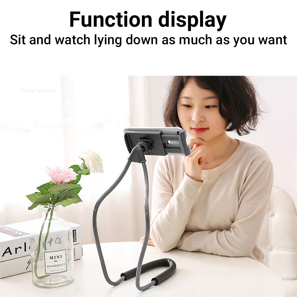 Flexibele mobiele telefoonhoud - Neck Hanging Phone Holder recensie en prijs